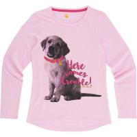 Carhartt CA9509 - Here Comes Trouble Puppy Tee - Girls