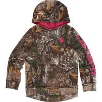 Carhartt CA9522 - Camo Fleece Sweatshirt - Girls