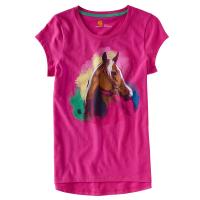 Carhartt CA9580 - Watercolor Horse Tee - Girls