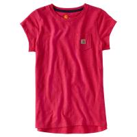 Carhartt CA9597 - Short Sleeve Pocket Tee - Girls