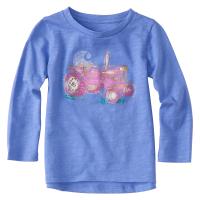 Carhartt CA9619 - Watercolor Tractor Tee - Girls