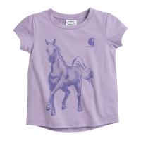 Carhartt CA9681 - Watercolor Horse Tee - Girls