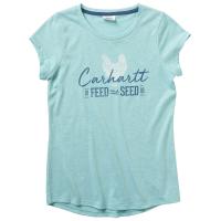Carhartt CA9755 - Short Sleeve Heather Tee - Girls