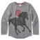 Charcoal Heather Carhartt CA9793 Front View - Charcoal Heather