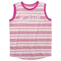 Carhartt CA9870 - Sleeveless Crewneck Stripe T-Shirt - Girls