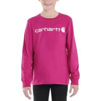 Carhartt CA9885 - Long-Sleeve Core Logo T-Shirt - Girls