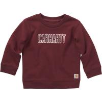 Carhartt CA9916 - Long-Sleeve Crewneck Sweatshirt - Girls