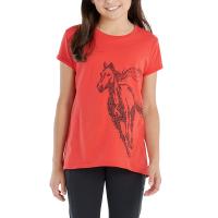 Carhartt CA9934 - Short-Sleeve Galloping Horse T-Shirt - Girls