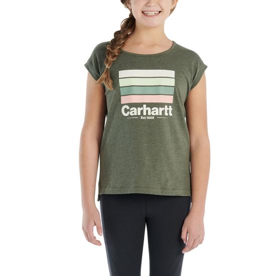 Olive Heather Carhartt CA9940 Front View