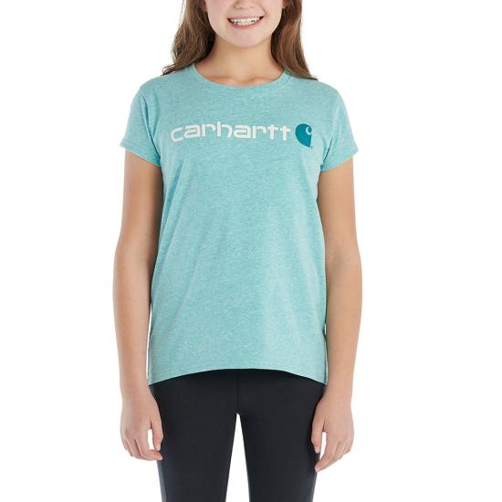 Teal Blue Snow Heather Carhartt CA9945 Front View