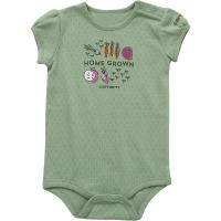 Carhartt CA9951 - Short-Sleeve Home Grown Bodysuit - Girls