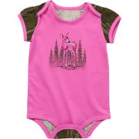 Carhartt CA9964 - Short-Sleeve Camo Doe Bodysuit- Girls