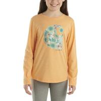 Carhartt CA9967 - Long-Sleeve Floral C T-Shirt - Girls