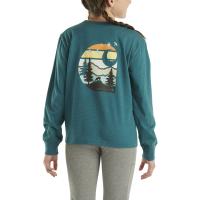 Carhartt CA9973 - Long-Sleeve Outdoor C Pocket T-Shirt - Girls