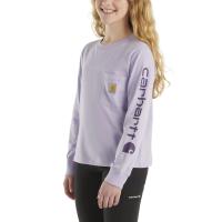 Carhartt CA9979 - Long-Sleeve Graphic Pocket T-Shirt - Girls