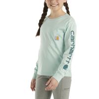 Carhartt CA9979 - Long-Sleeve Graphic Pocket T-Shirt - Girls