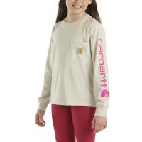 Carhartt CA9980 - Long-Sleeve Graphic Pocket T-Shirt - Girls