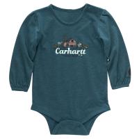 Carhartt CA9994 - Long-Sleeve Farm Friends Bodysuit - Girls