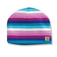 Carhartt CB8960 - Multi Stripe Hat - Fleece Lined - Girls