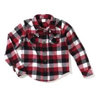 Carhartt CE8161 - Long Sleeve Flannel Shirt - Boys