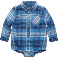 Carhartt CE8206 - Long-Sleeve Flannel Bodysuit - Boys