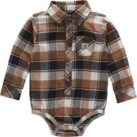 Carhartt CE8209 - Long-Sleeve Flannel Bodysuit - Boys