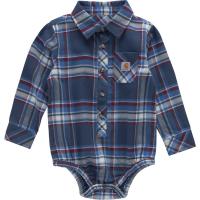 Carhartt CE8210 - Long-Sleeve Flannel Bodysuit - Boys