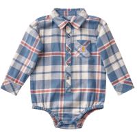 Carhartt CE8216 - Long-Sleeve Flannel Bodysuit - Boys