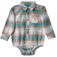 Carhartt CE8217 - Long-Sleeve Flannel Bodysuit - Boys
