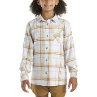 Carhartt CE9157 - Long-Sleeve Pocket Flannel Shirt - Girls