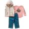 Denim Medium Wash Carhartt CG7003 Front View - Denim Medium Wash