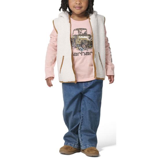 Denim Medium Wash Carhartt CG7004 Front View