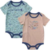 Carhartt CG8106 - Short-Sleeve Fish 2-Piece Bodysuit Set - Boys