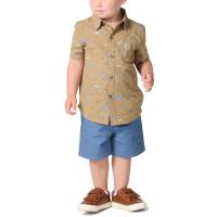 Carhartt CG8125 - Short-Sleeve Print Shirt and Canvas Short Set - Boys