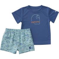 Carhartt CG8126 - Short-Sleeve Force&reg; Sun Defender&trade; Shirt and Woven Printed Short Set - Boys