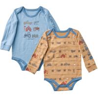 Carhartt CG8134 - Long-Sleeve Farm Bodysuit Set - Boys