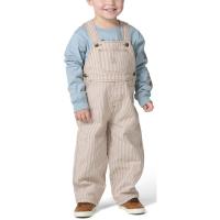 Carhartt CG8142 - Long-Sleeve T-Shirt and Stripe Overall Set - Boys