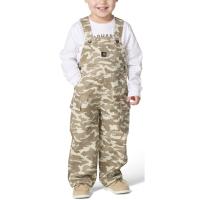 Carhartt CG8144 - Long-Sleeve T-Shirt and Printed Canvas Overall Set - Boys