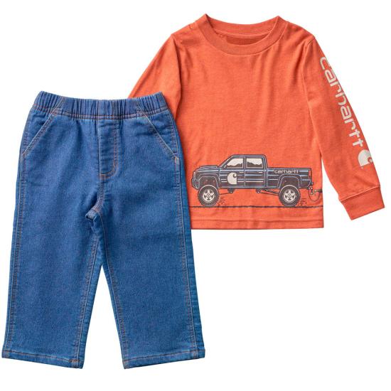 Denim Medium Wash Carhartt CG8153 Front View