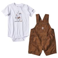 Carhartt CG8753 - Printed Canvas Shortall Set - Boys