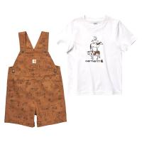 Carhartt CG8765 - Printed Canvas Shortall Set - Boys