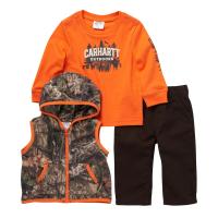 Carhartt CG8775 - 3-Piece Outdoors Graphic Vest Set - Boys