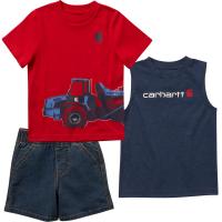 Carhartt CG8803 - T-Shirt and Denim Short Set - Boys