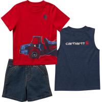 Carhartt CG8804 - T-Shirt and Denim Short Set - Boys