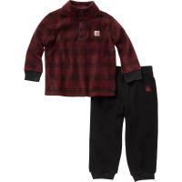 Carhartt CG8835 - Long-Sleeve Fleece Sweatshirt and Fleece Sweatpant Set - Boys