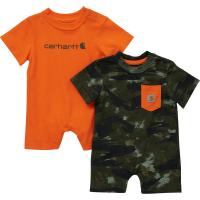 Carhartt CG8844 - Short-Sleeve Camo Romper Set - Boys