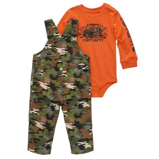 Topo Camo Print Carhartt CG8874 Front View