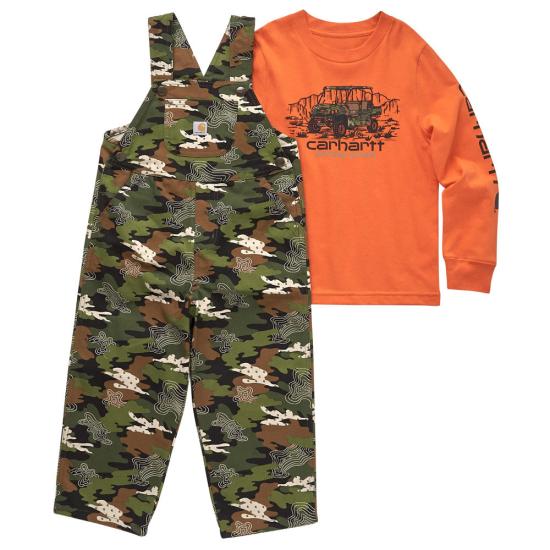 Topo Camo Print Carhartt CG8875 Front View