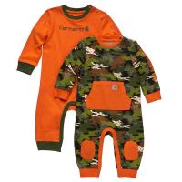 Carhartt CG8895 - Long-Sleeve Camo Coverall 2-Piece Set - Boys