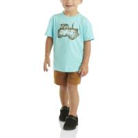 Carhartt CG8922 - Short-Sleeve T-Shirt and French Terry Short Set - Boys